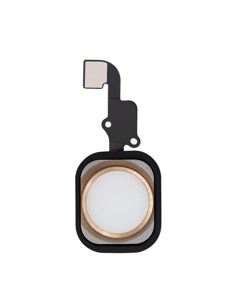 Home Button With Flex For iPhone 6 (Gold) (Premium)
