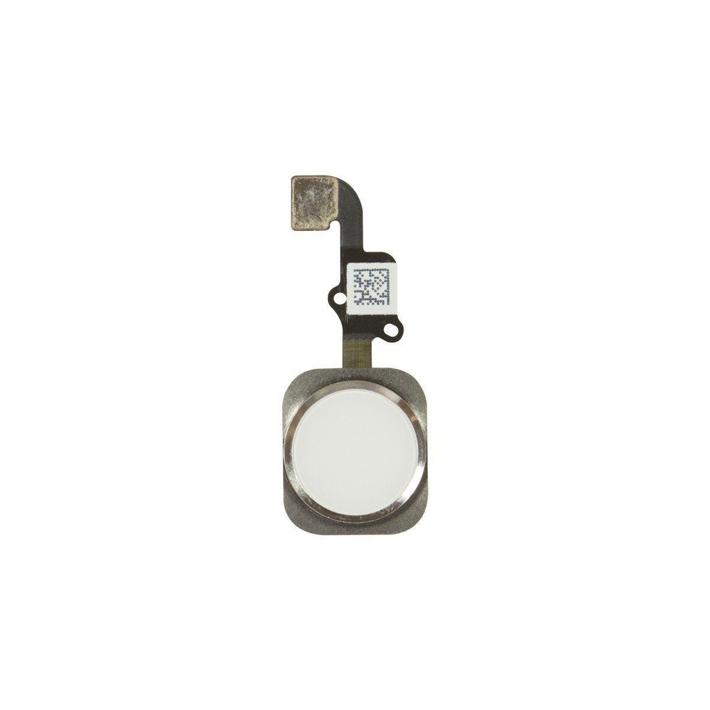 Home Button With Flex For iPhone 6 (White) (Premium)