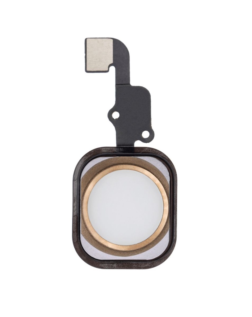 Home Button With Flex Cable For iPhone 6S / 6S Plus (Aftermarket) (Gold)