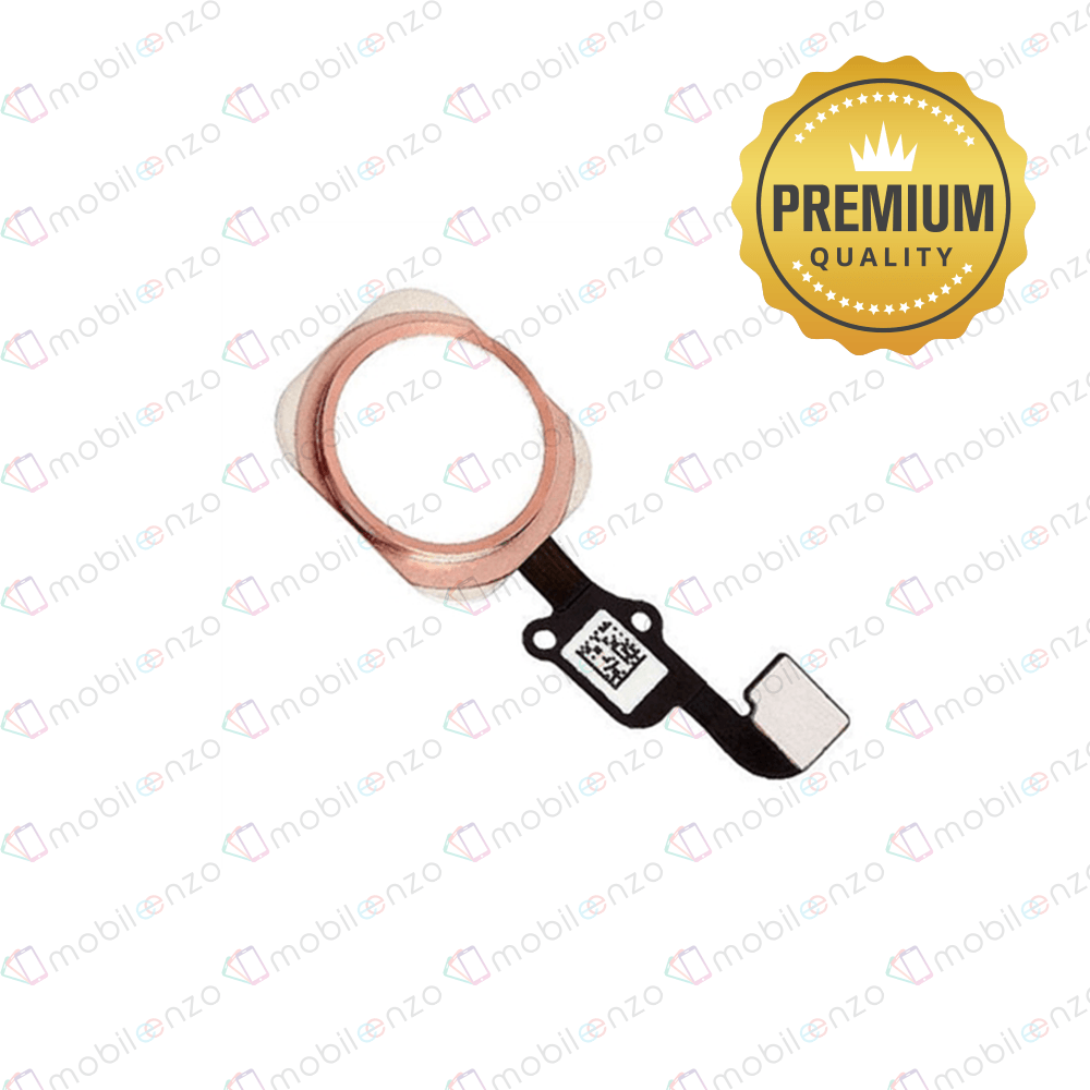 Home Button with flex for iPhone 6s / 6s Plus - Rose Gold