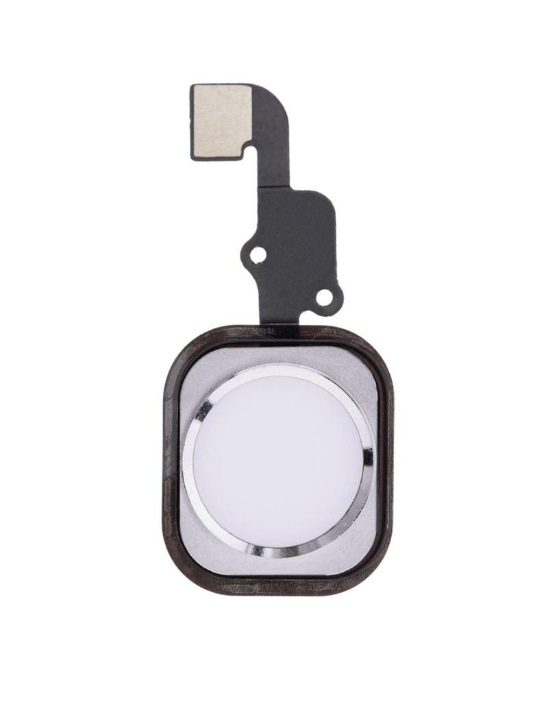 Home Button With Flex Cable For iPhone 6S / 6S Plus (Silver) (Premium)