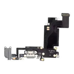 Charging Port Flex Cable For iPhone 6S Plus - Space Gray (Premium)