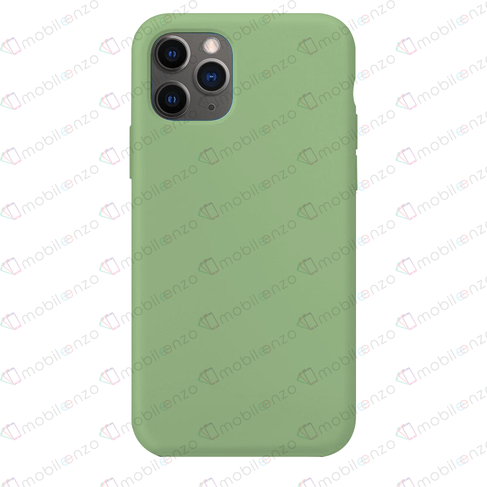 Premium Silicone Case for iPhone 12 (6.1) - Green