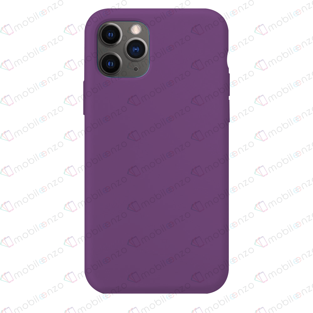 Premium Silicone Case for iPhone 12 (6.1) - Purple