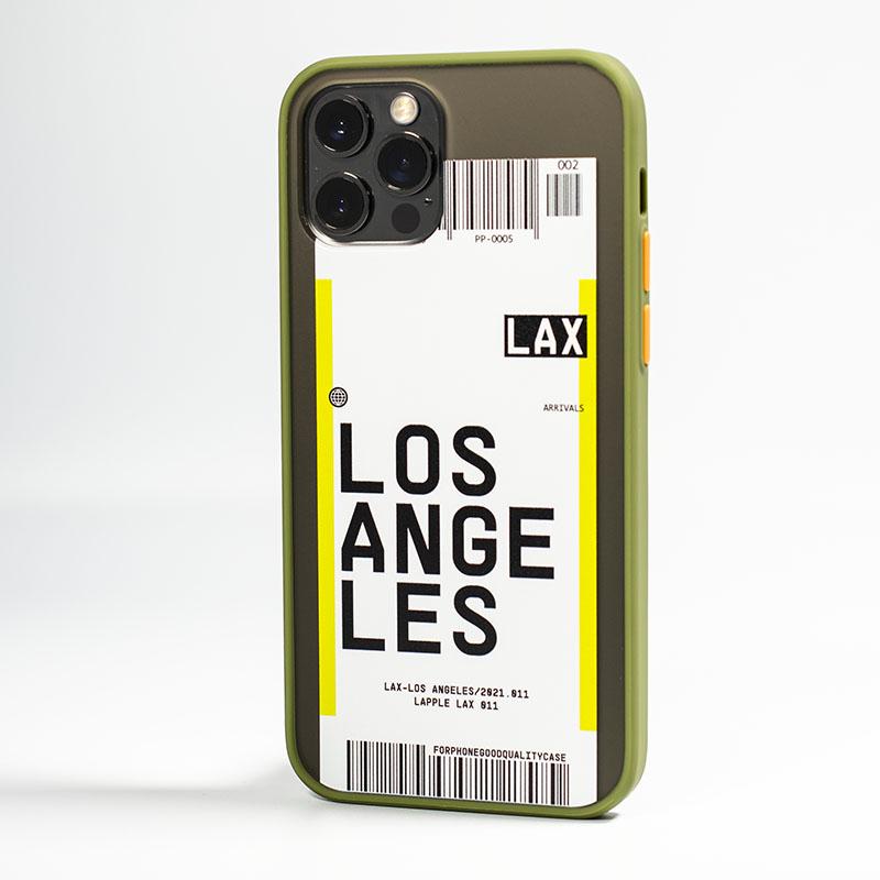 Printed Matte Case for iPhone 12 Mini (5.4) - Los Angales