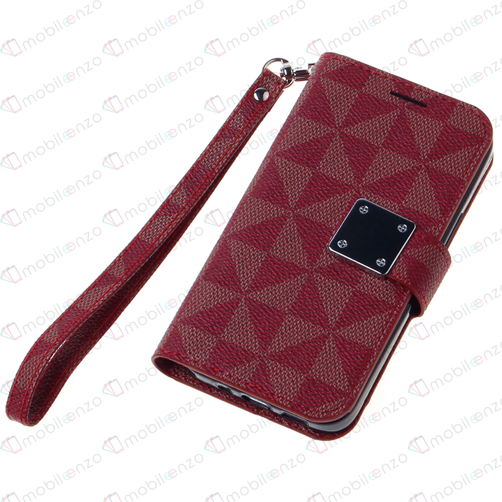 Triangle Wallet Case for iPhone 12 Mini (5.4) - Red