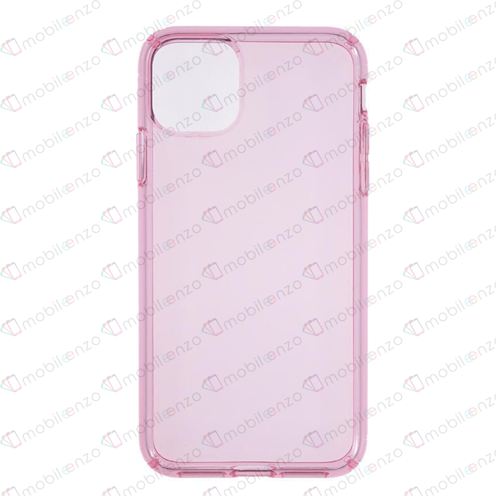 Transparent Color Case for iPhone 12 (6.1) - Pink