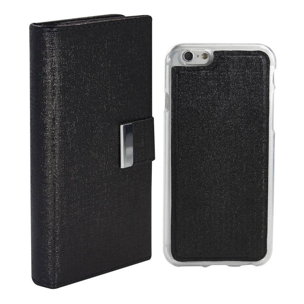 Real Wallet Case  for iPhone 5C - Black