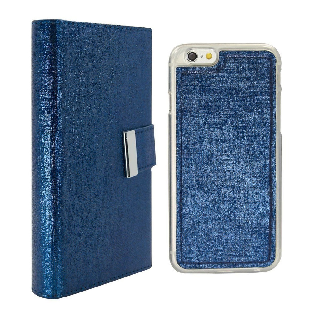 Real Wallet Case  for iPhone 5C - Dark Blue