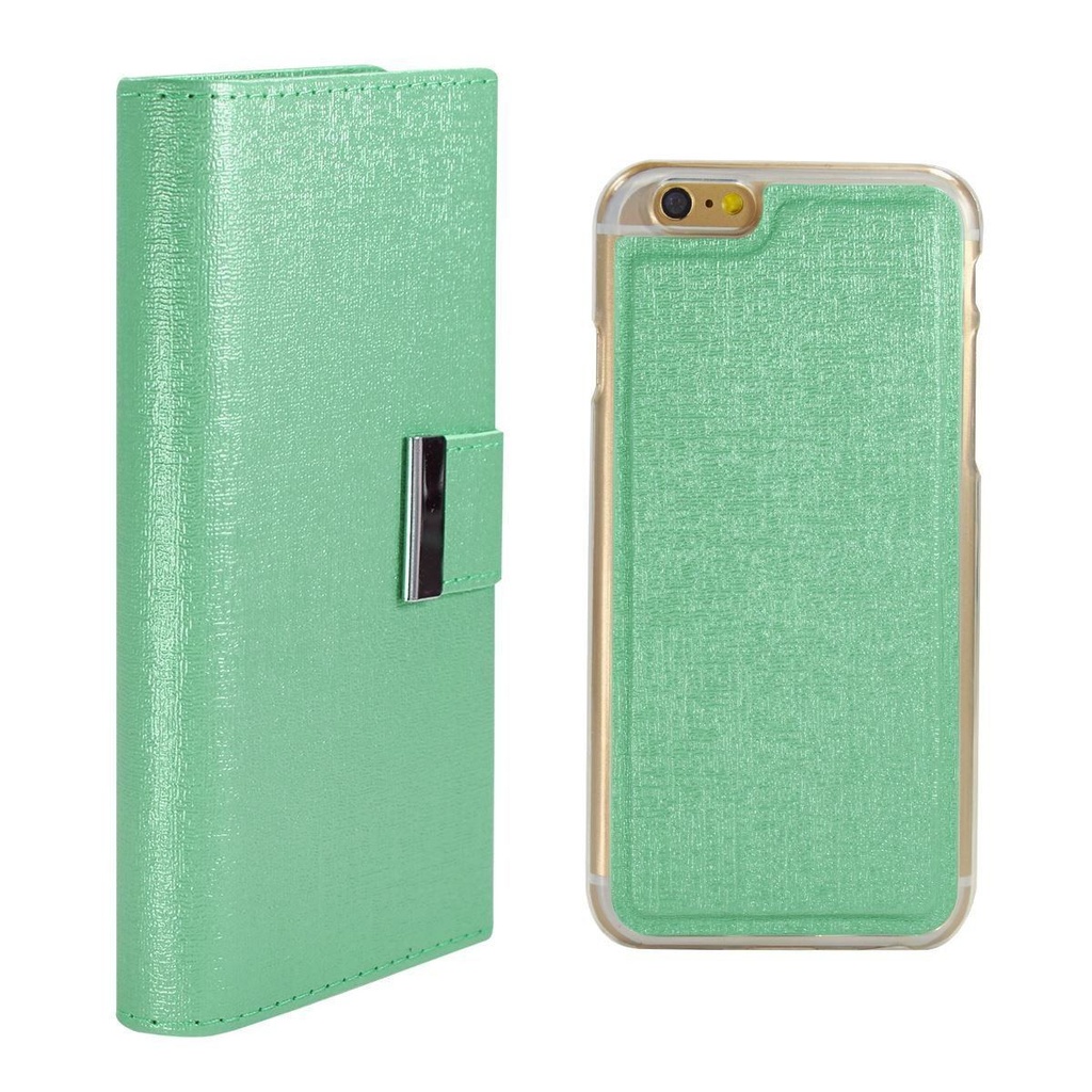 Real Wallet Case  for iPhone 5C - Teal