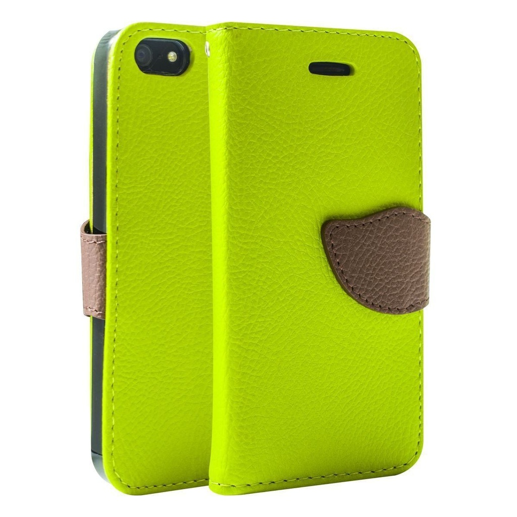 Wing Wallet Case for iPhone 5C - Green