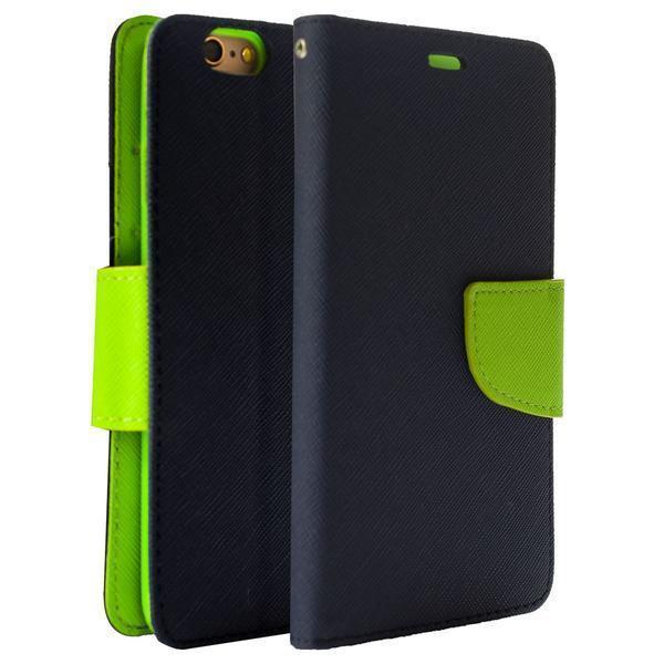 Wing Wallet Case for iPhone 5 - Dark Blue
