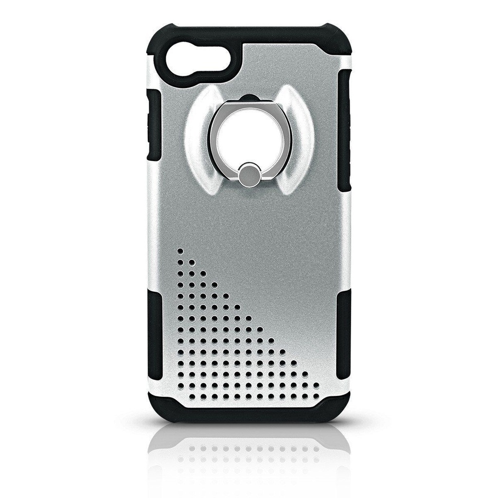 Dot Ring Case  for iPhone 6/6S - Silver