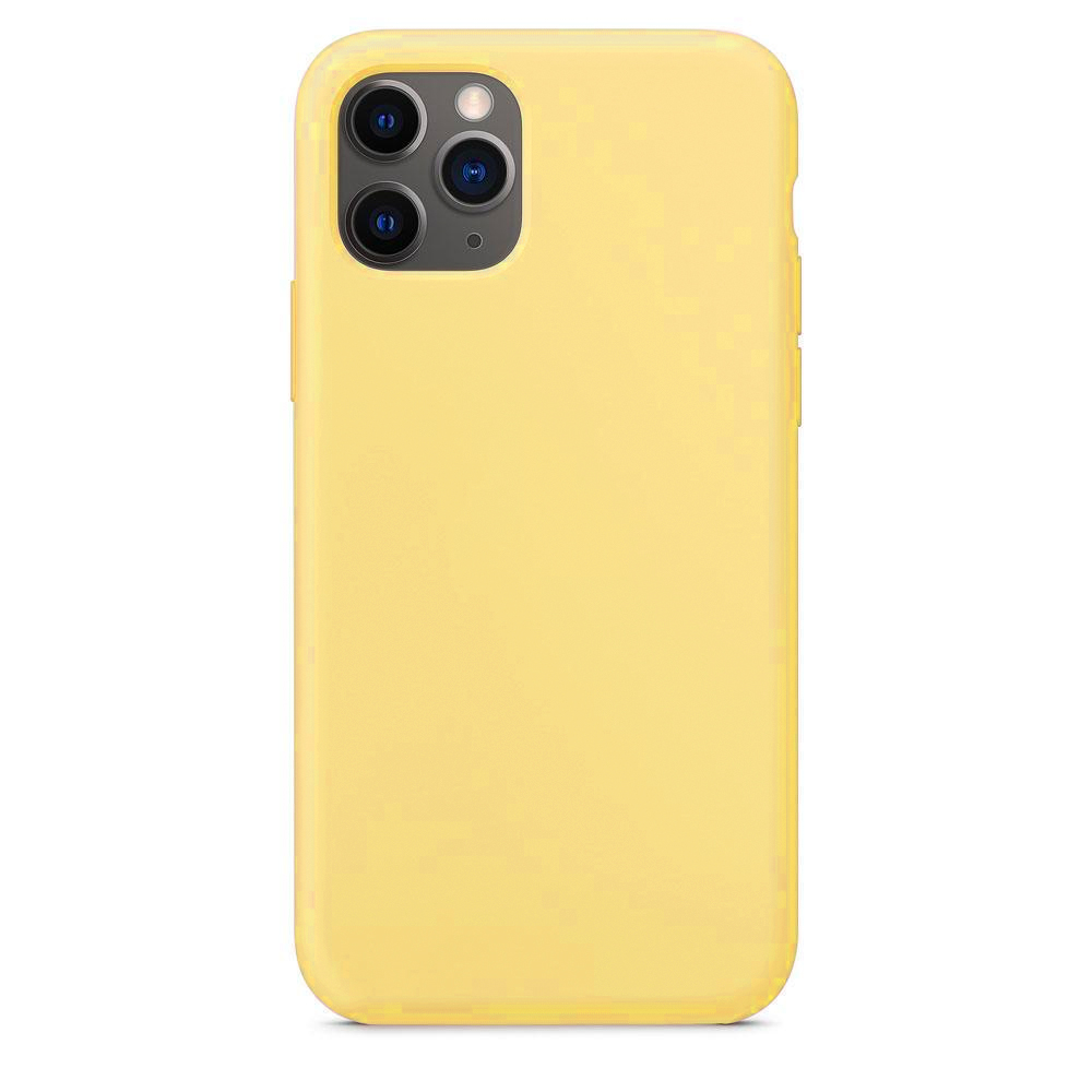 Premium Silicone Case for iPhone 11 - Yellow