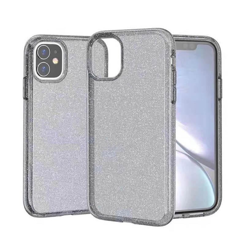 Transparent Sparkle Case  for iPhone 11 Pro Max - Black
