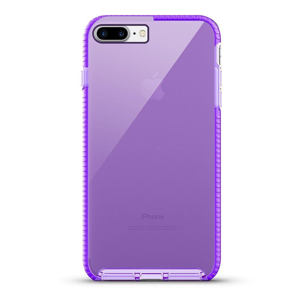 Elastic Clear Case  for iPhone 6/6S Plus - Purple