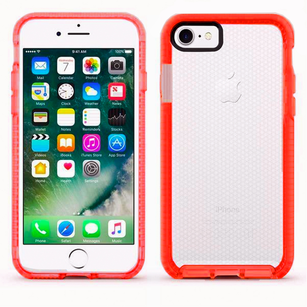 Elastic Dot Case  for iPhone 6/6S Plus - Red Edge