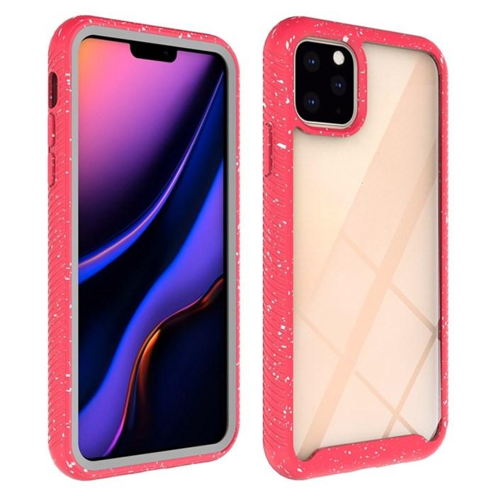 Sparkle Hard Shell 3N1 Back Case  for iPhone 11 Pro - Pink
