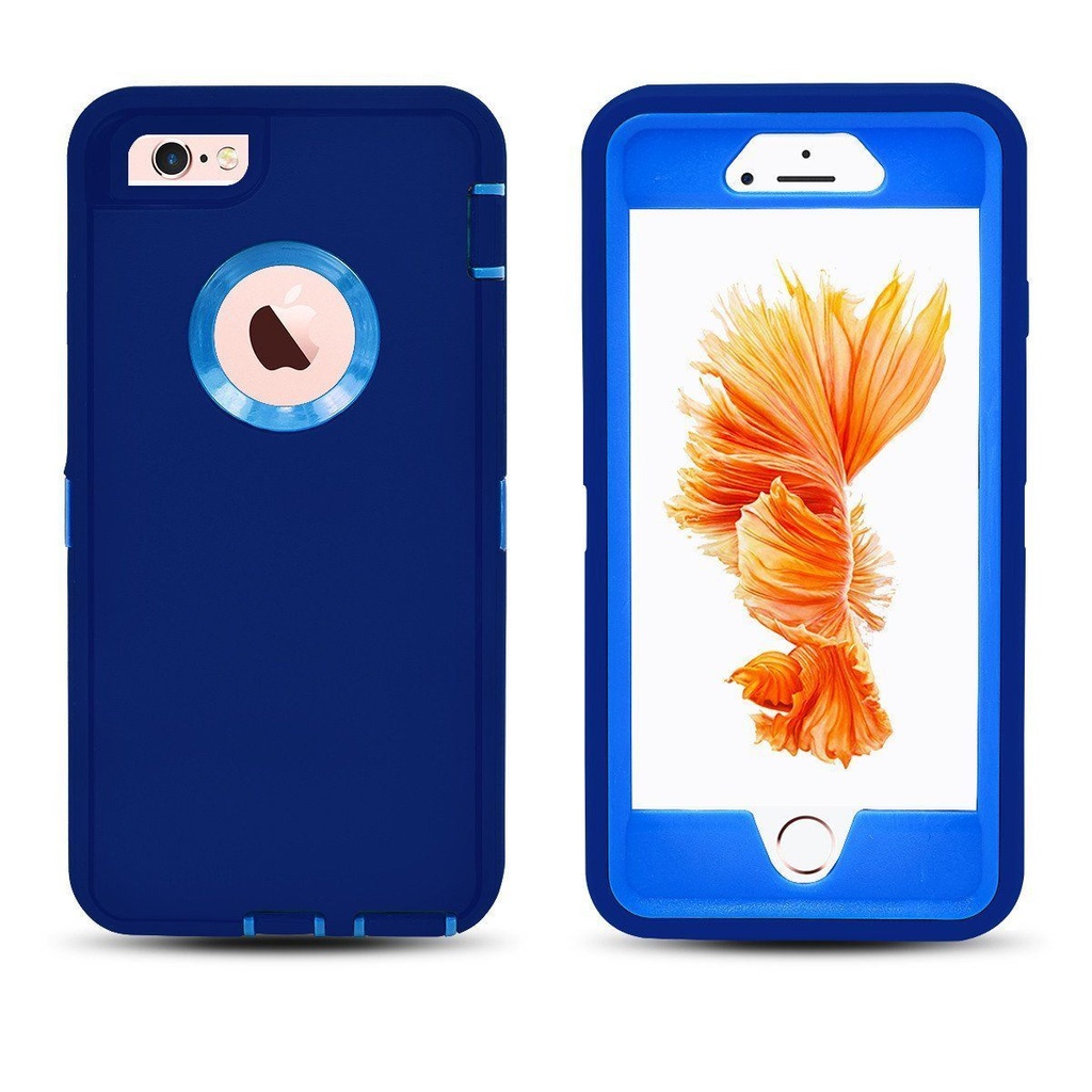 DualPro Protector Case  for iPhone 6/6S Plus - Dark Blue & Blue