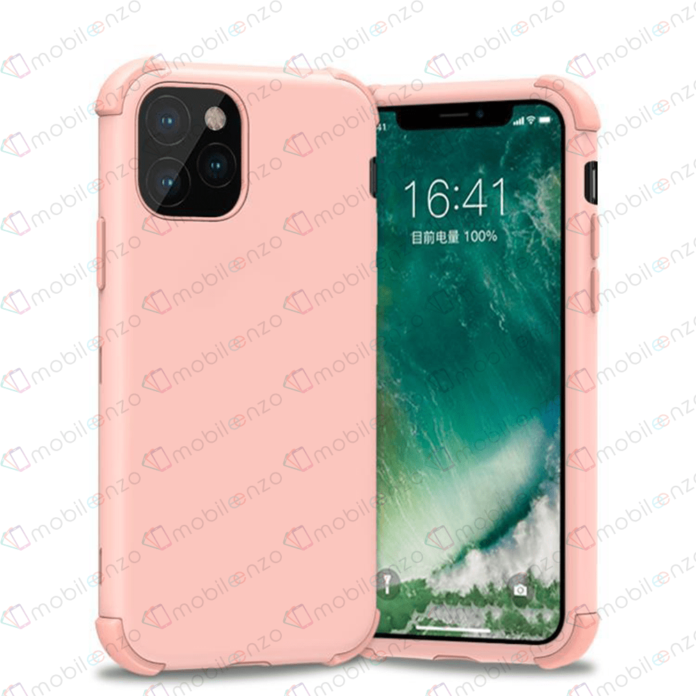 Bumper Hybrid Combo Case for iPhone 12 (6.1) - Rose Gold