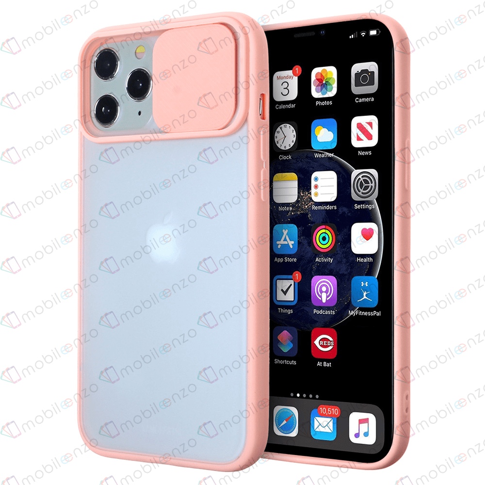 Camera Protector Case for iPhone 12 (6.1) - Pink