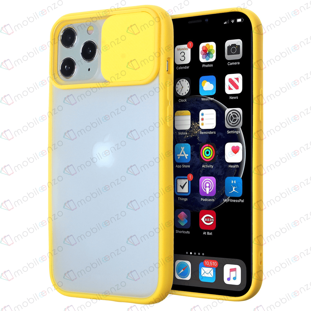 Camera Protector Case for iPhone 12 (6.1) - Yellow