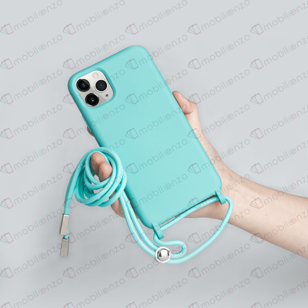 Lanyard Case for iPhone 12 (6.1) - Teal