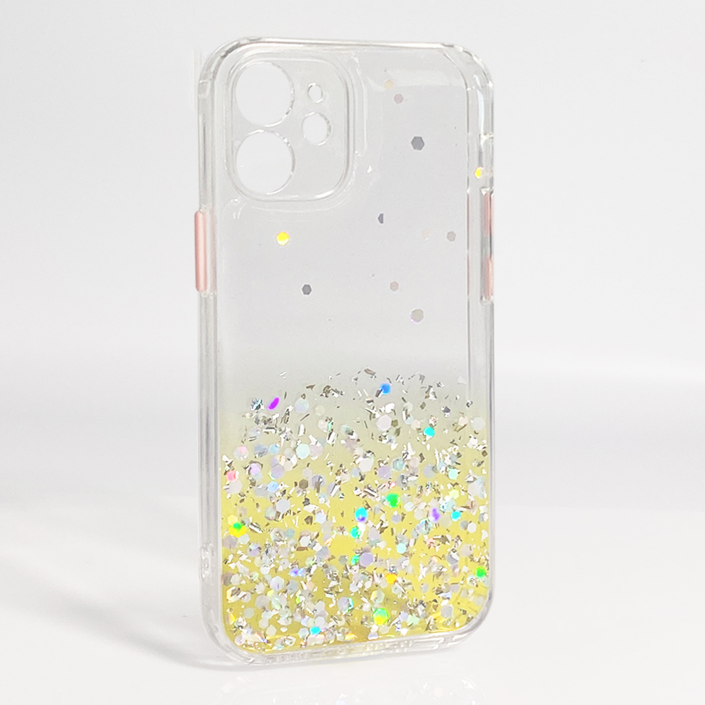 Glitter Case for iPhone 12 Mini (5.4) - Yellow