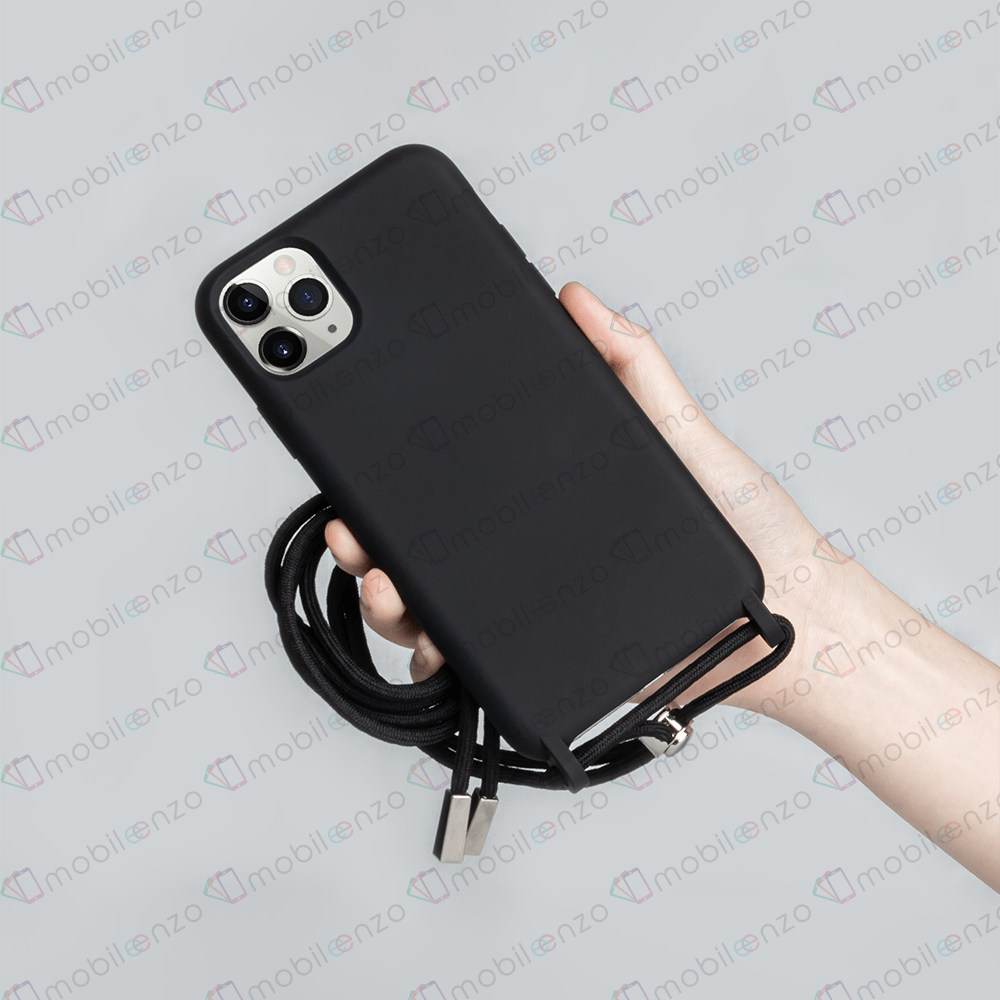 Lanyard Case for iPhone 12 Mini (5.4) - Black