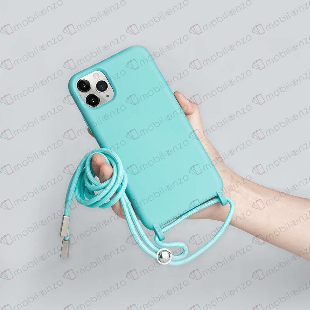 Lanyard Case for iPhone 12 Mini (5.4) - Teal