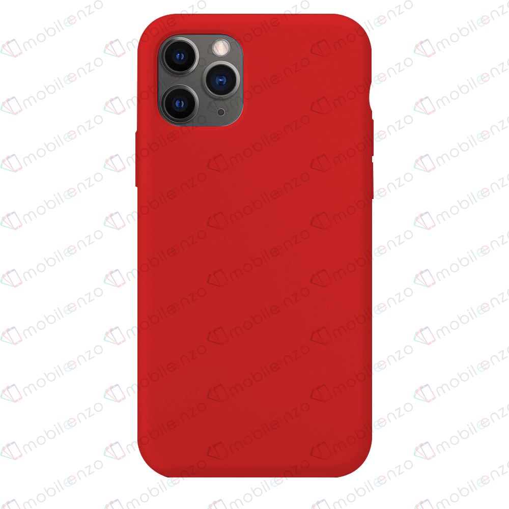 Premium Silicone Case for iPhone 12 Pro Max (6.7) - Red