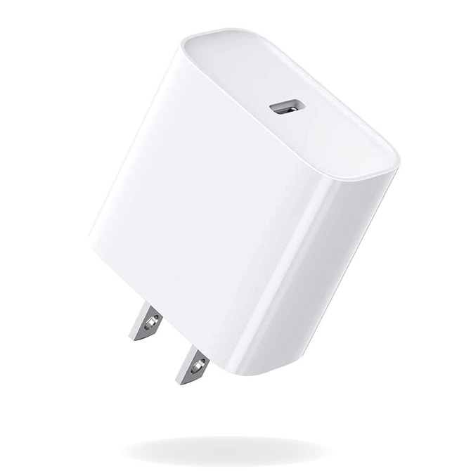 USB-C / PD Fast Charger / 18W Power Adapter (White Package)
