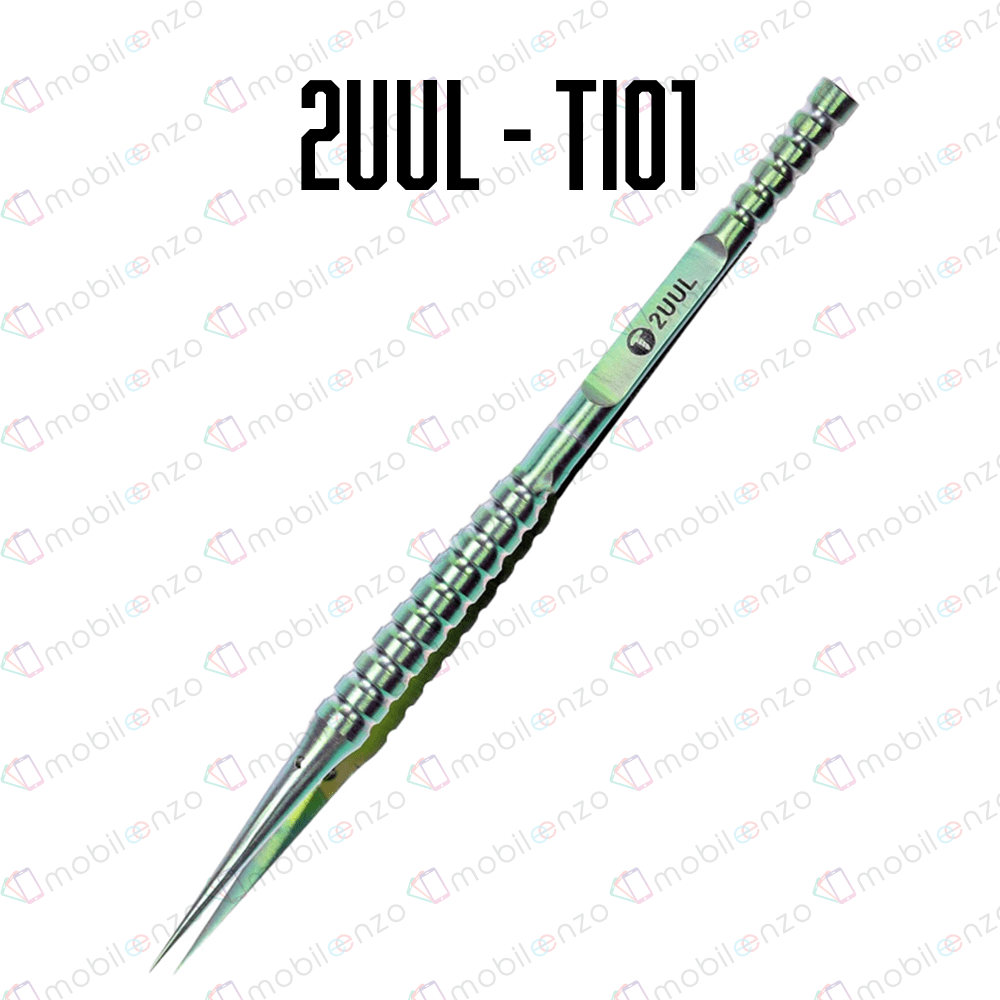 2UUL Ti01 Straight Head Titanium Alloy Ultraprecise Tweezer
