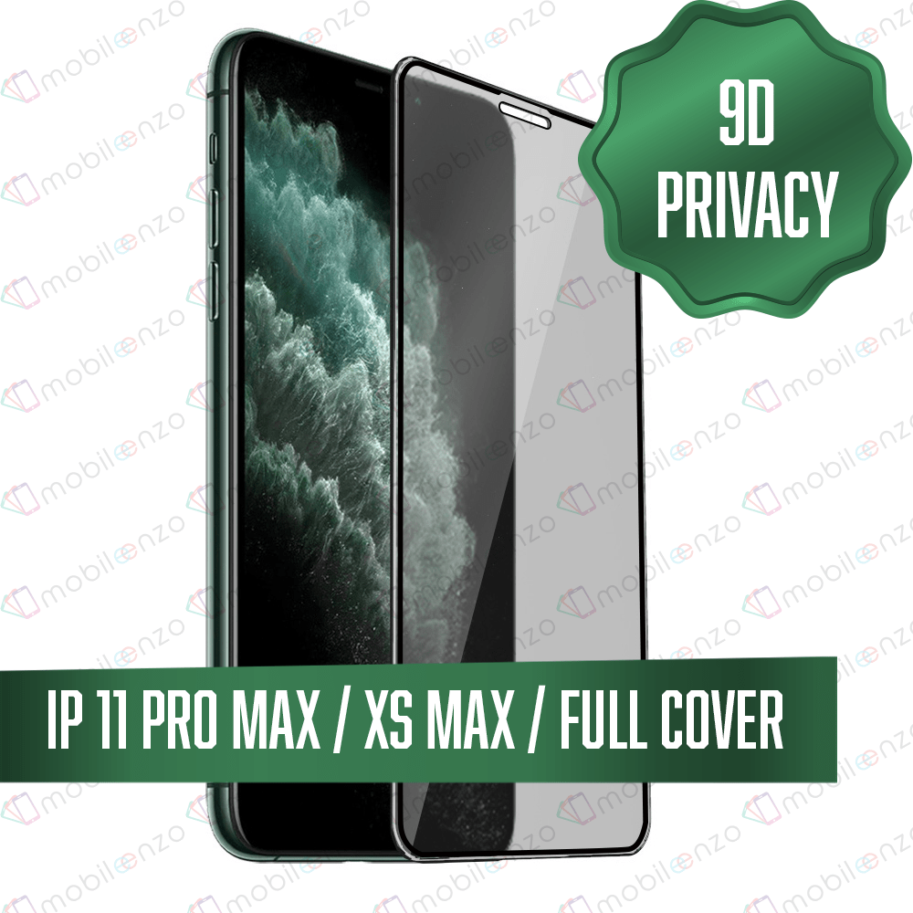 9D Privacy Tempered Glass for iPhone Xs Max/11 Pro Max