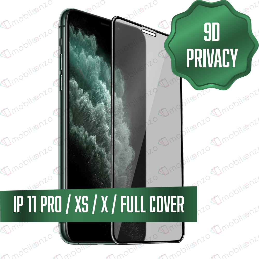 9D Privacy Tempered Glass for iPhone X/Xs/11 Pro