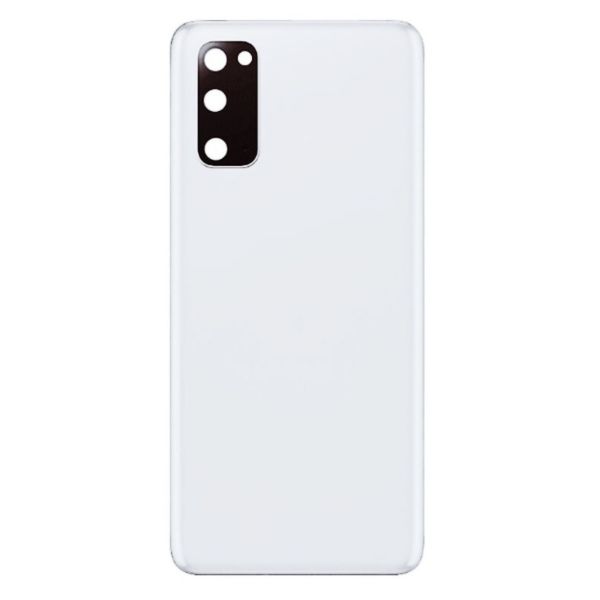 Back Cover Glass for Samsung Galaxy S20  - White