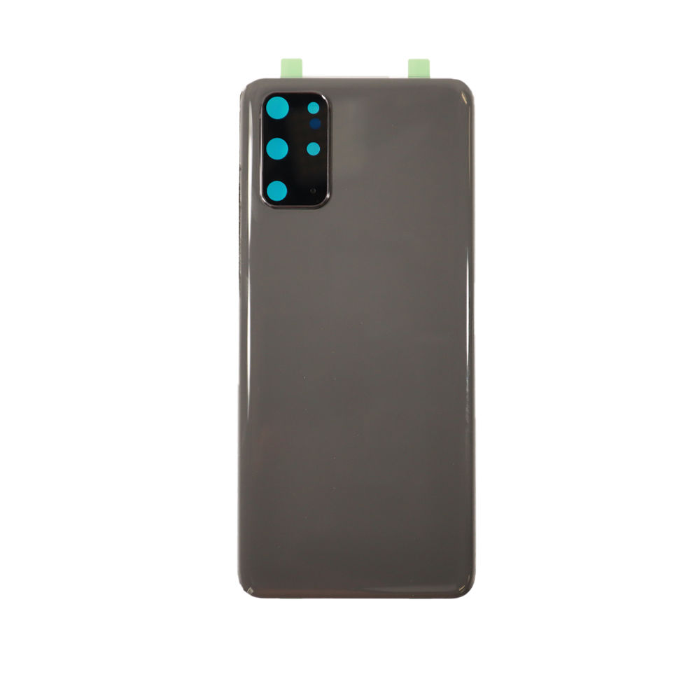 Back Cover Glass With Camera Lens For Samsung Galaxy S20 Plus (No Logo) (Gray)