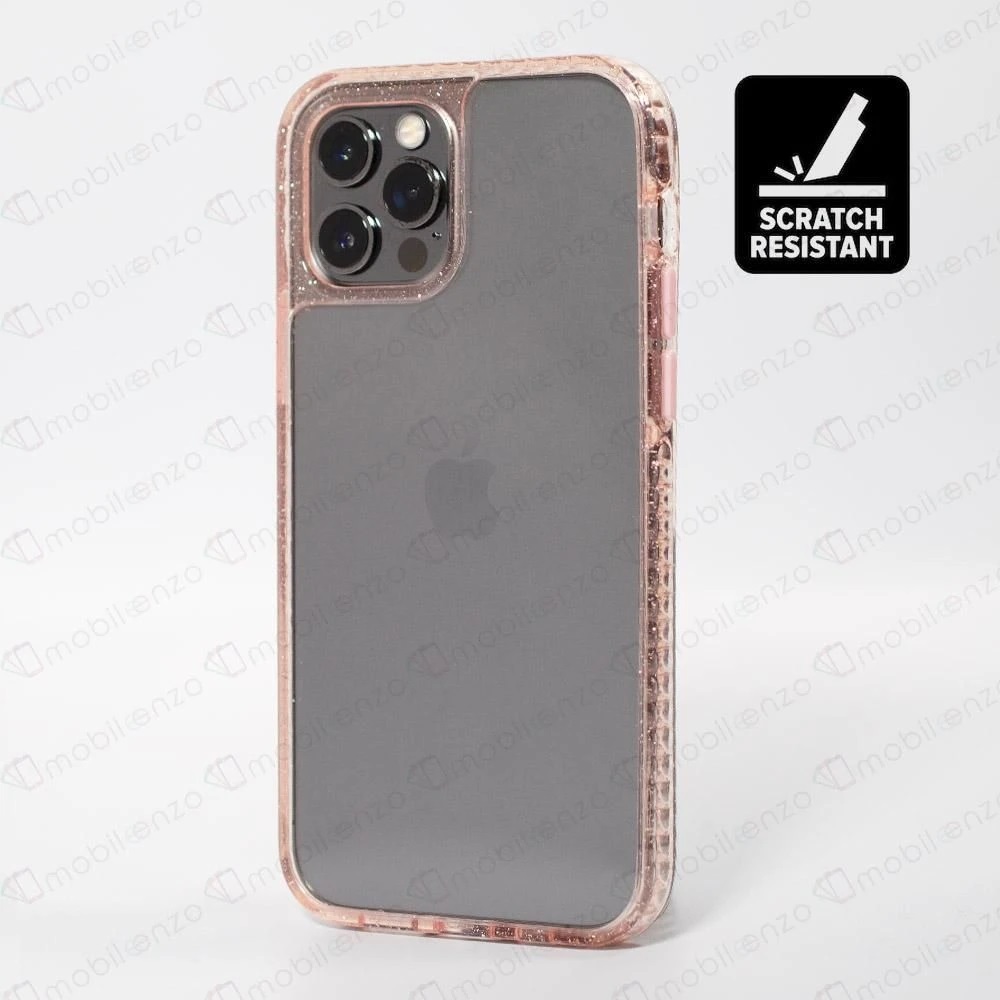 Scratch-Resistant Case for iPhone 12 Mini (5.4) - Sparkle Pink