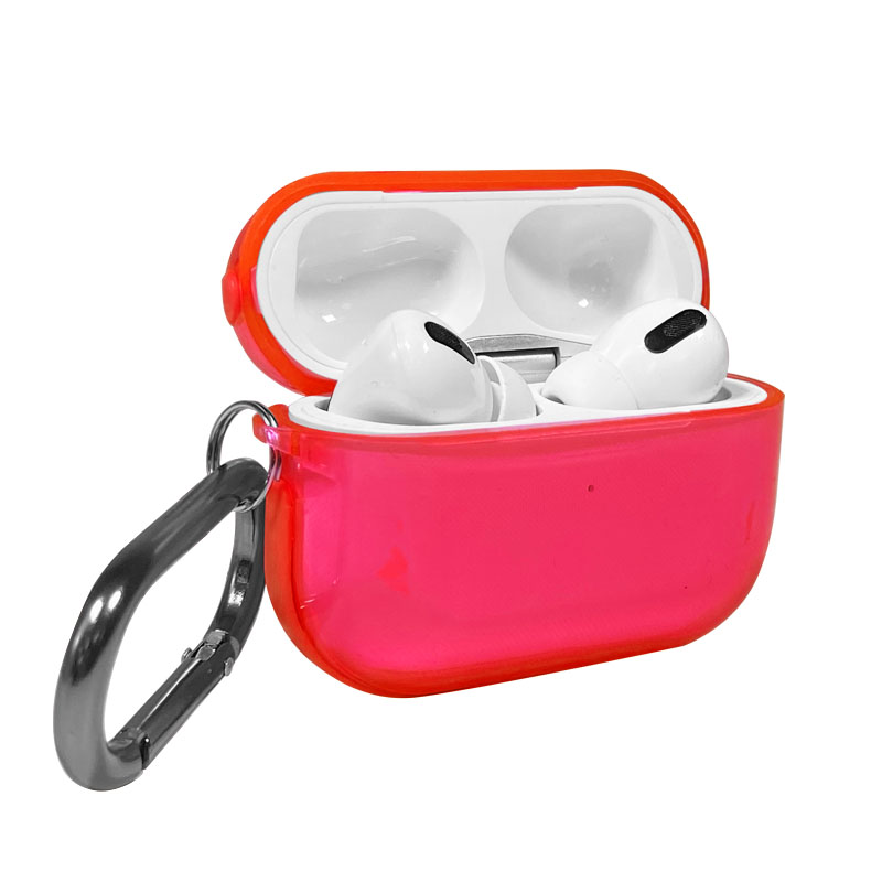 Colorful Edge Case for AirPods (1st & 2nd Gen) - Red