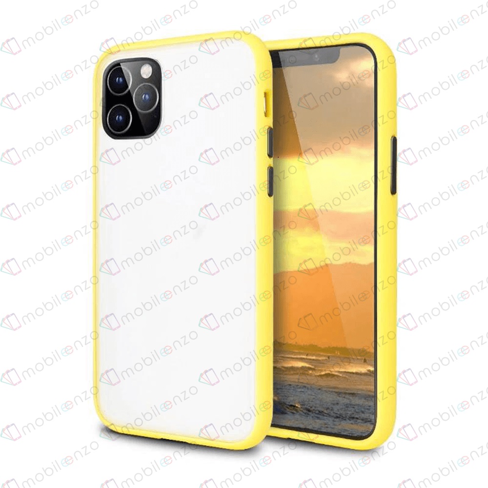 Matte Case for iPhone 12 (6.1) - Yellow