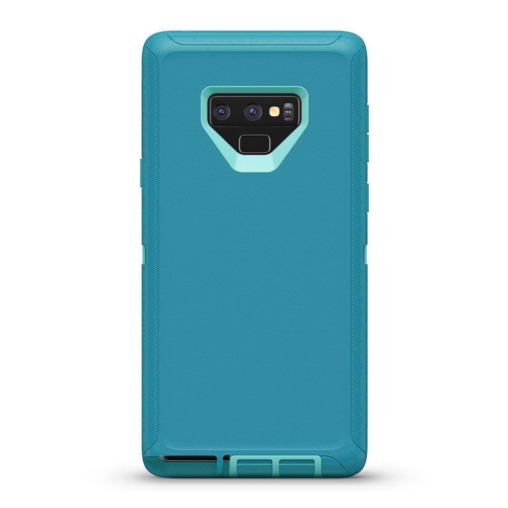 DualPro Protector Case  for Galaxy Note 9 - Teal & Light Teal