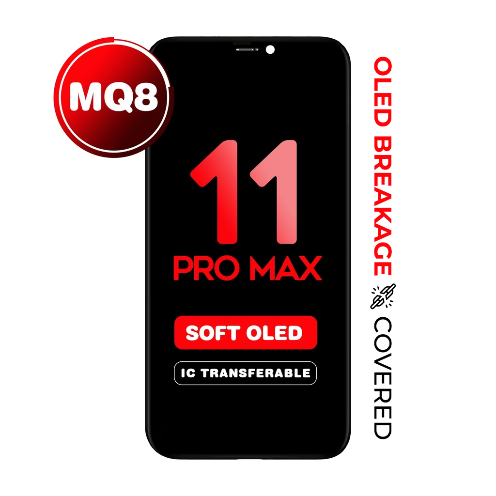 OLED Assembly for iPhone 11 Pro Max (MQ8 / Soft OLED) (IC Transferable)