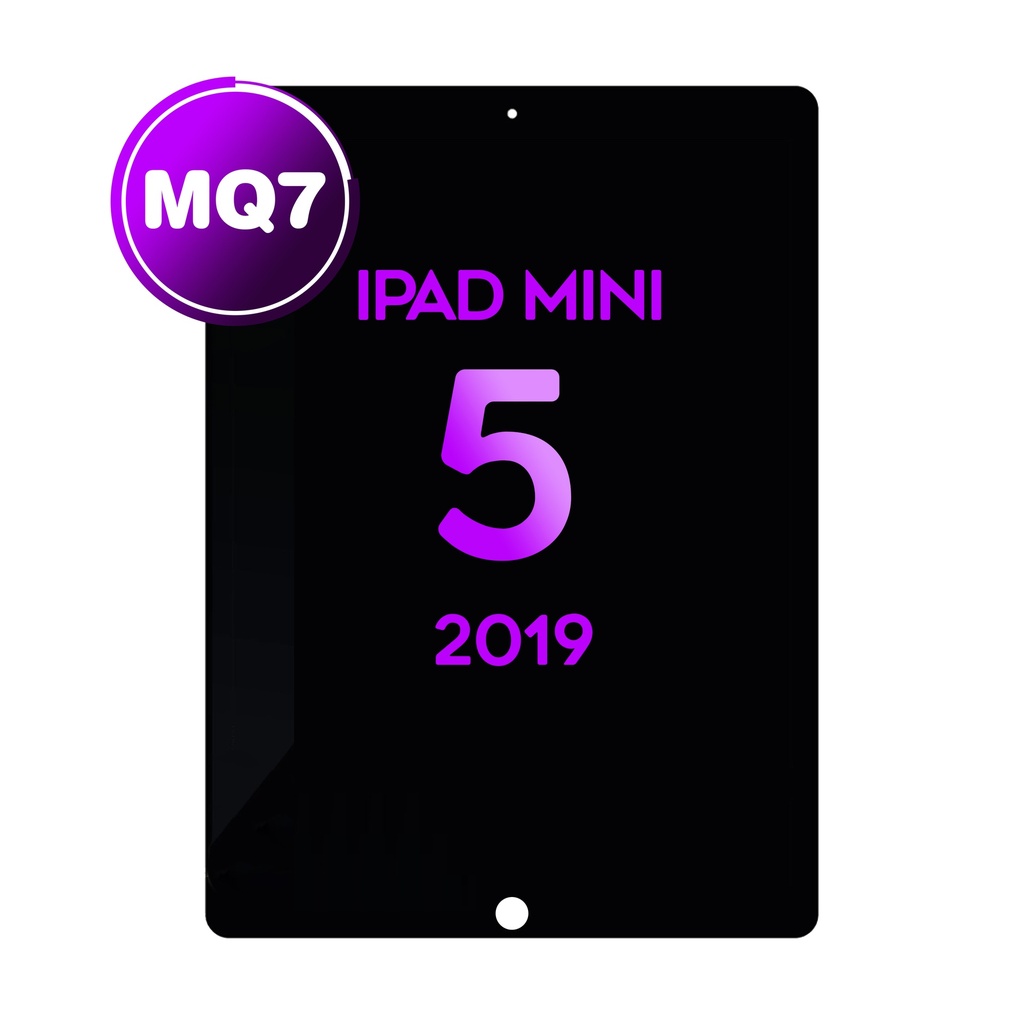 LCD Assembly With Digitizer For iPad Mini 5 (Sleep/Wake Sensor Flex Pre-Installed) (Premium) - Black