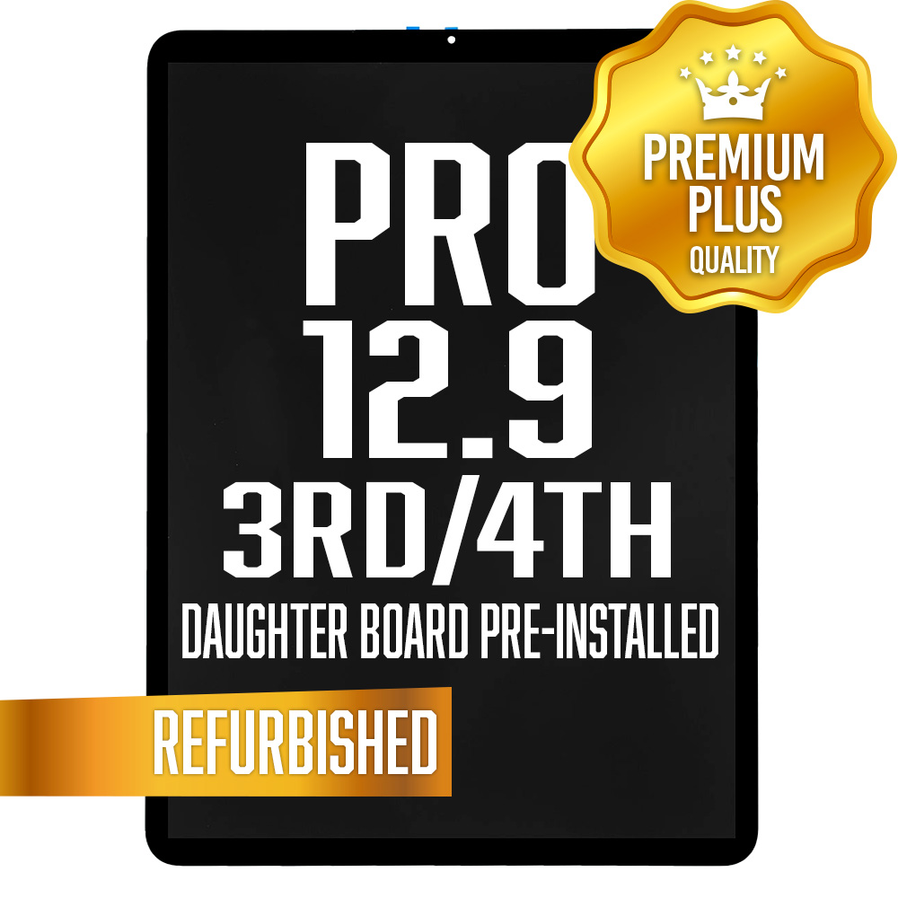 LCD with Digitizer for iPad Pro 12.9" (3rd Gen/2018) (4th Gen/2020) (Premium Plus) Refurbished