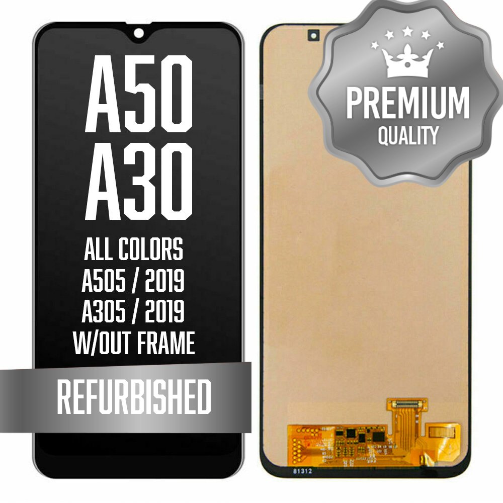 LCD Assembly for Samsung A50 (A505 / 2019) / A30 (A305 / 2019) w/out Frame (Premium Quality)