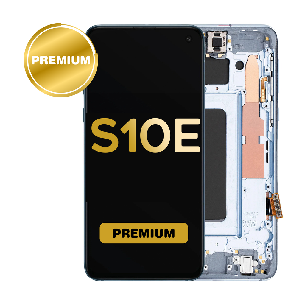 OLED Assembly for Samsung Galaxy S10E (G970) with Frame - Blue (Premium)