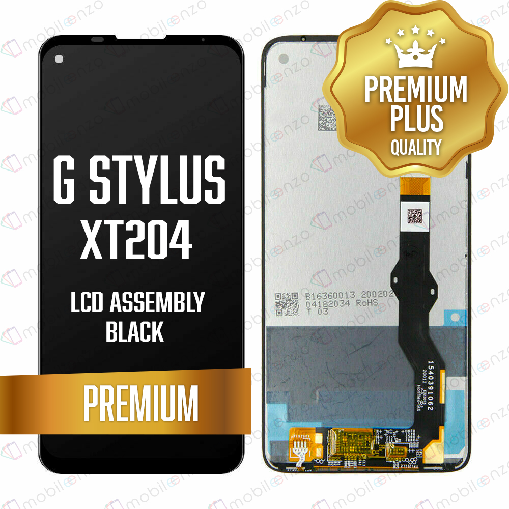 LCD w/out frame for Motorola G Stylus (XT2043 / 2020) - Black (Premium/ Refurbished)