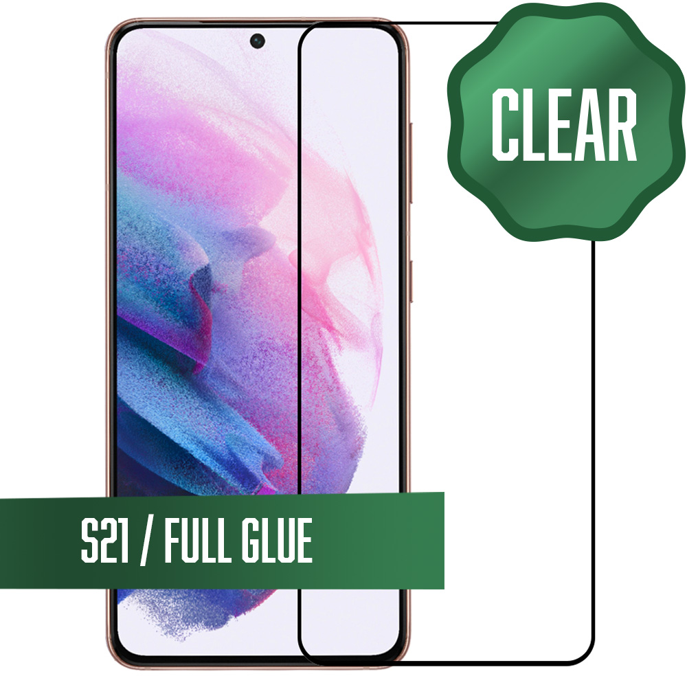 Tempered Glass for Samsung S21 - Full Glue