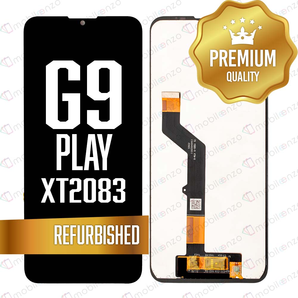LCD Assembly without frame for Motorola G9 Play (XT2083) - Black
