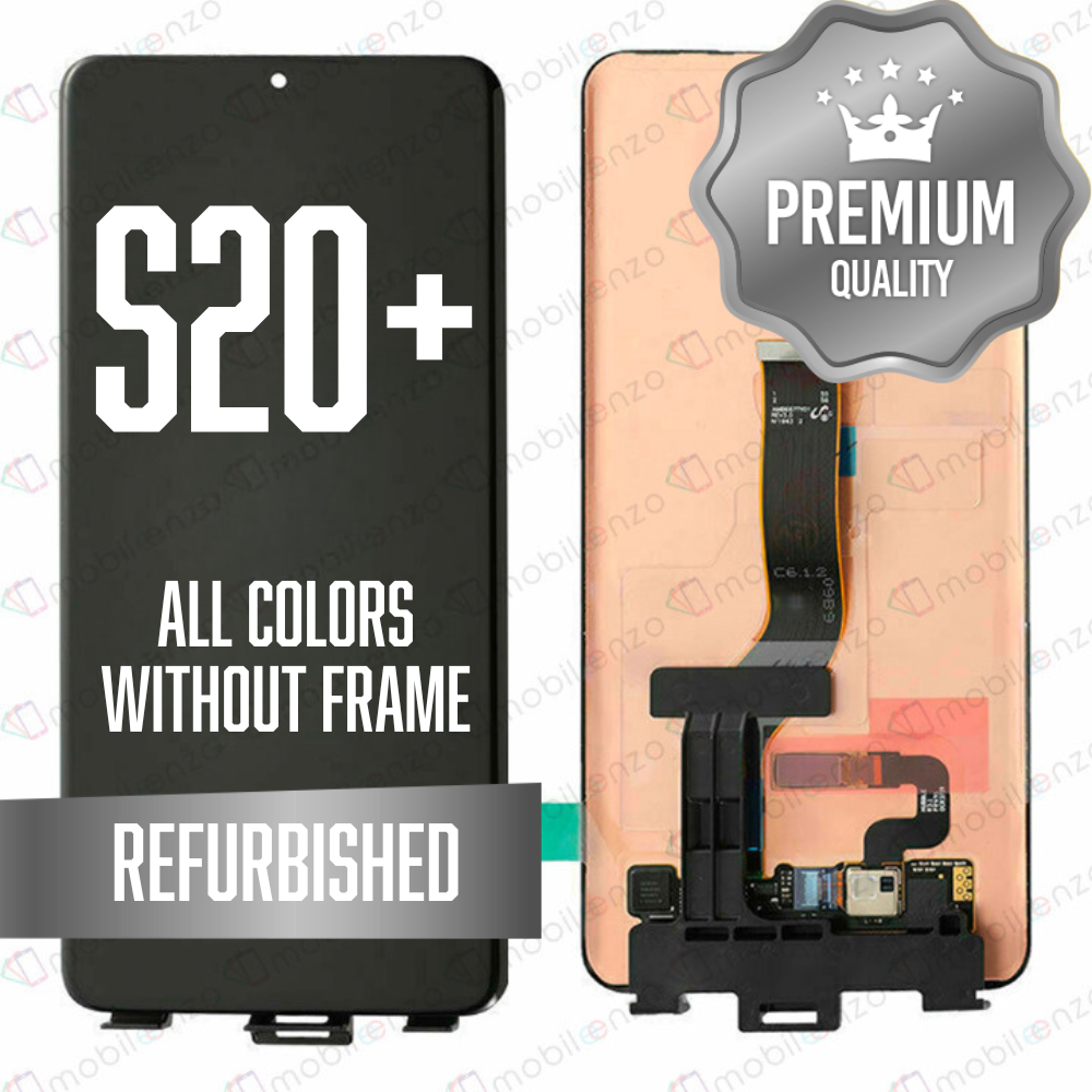 OLED Assembly for Samsung Galaxy S20 Plus / 5G Without Frame - All Colors (Refurbished)